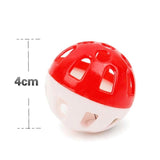 Cat Toy Ball with Bell Ring Cat Toys Pet Clever 
