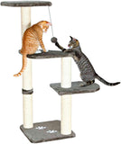 Cat Tree with Pom Pom Scratching Post Cat Beds & Baskets Pet Clever 