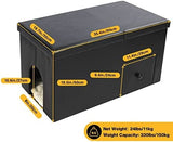 Cat Washroom Bench Storage Cabinet with Waterproof Mat Cat Litter Boxes & Litter Trays Pet Clever 