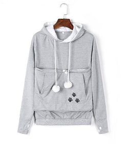 Cat kangaroo pouch hoodie outlet