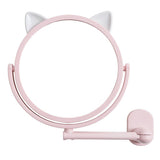 Cats Shape Mirror Home Decor Cats Pet Clever 