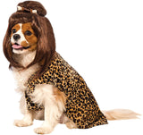 Cave Girl Pet Costume and Wig Dog Clothing Pet Clever 