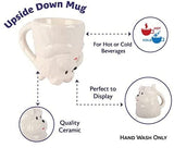 Ceramic Dog Coffee Mug 10oz Upside Down Puppy Other Pets Design Mugs Pet Clever 