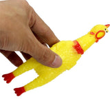 Chicken Squeaky Dog Toy Toys Pet Clever 