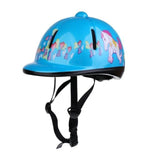Children Adjustable Horse Riding Hat Horse Riding Helmet Pet Clever Sky Blue 