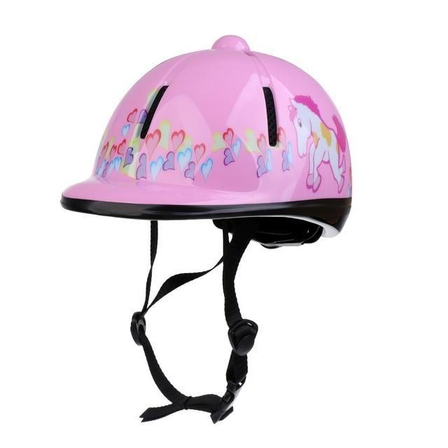 Children Adjustable Horse Riding Hat Horse Riding Helmet Pet Clever Pink 
