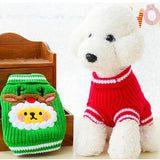 Christmas Inspired Design Pet Sweater Cat Clothing Pet Clever 