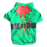 Christmas Inspired Pet Outfits Cat Clothing Pet Clever D XS 