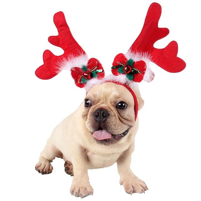 Christmas Pet Costume Headband Cat Clothing Pet Clever 1 