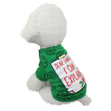 Christmas Pet Round Neck Clothing Cat Clothing Pet Clever 