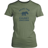 Chubby Unicorn Shirt Design T-shirt teelaunch District Womens Shirt Fresh Fatigue XS