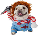 Chucky Doll Halloween Dog costume Dog Clothing Pet Clever 