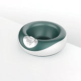 Circular Automatic Pet Water Fountain Cat Bowls & Fountains Pet Clever Green 