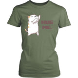 Clingy Cat "Hug Me" Shirt Design T-shirt teelaunch District Womens Shirt Fresh Fatigue XS