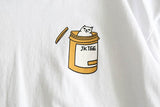 Cool Cat Print T-shirt Cat Design T-Shirts Pet Clever 