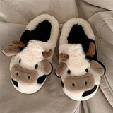 Cow Cotton Slippers Other Pets Design Footwear Pet Clever 