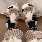 Cow Cotton Slippers Other Pets Design Footwear Pet Clever 