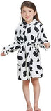 Cow Print Robe Hooded Bathrobe For You Pet Clever 