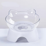 Creative Anti-skid Double Bowls Pet Feeder Cat Bowls & Fountains Pet Clever 