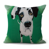 Creative Colorful Cute Dog Cushion Cover Dog Design Pillows Pet Clever 1 