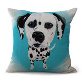 Creative Colorful Cute Dog Cushion Cover Dog Design Pillows Pet Clever 6 
