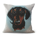 Creative Colorful Cute Dog Cushion Cover Dog Design Pillows Pet Clever 10 