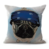 Creative Colorful Cute Dog Cushion Cover Dog Design Pillows Pet Clever 5 