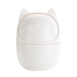 Creative Cute Cat Desktop Cat Design Accessories Pet Clever White Storage Box 