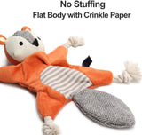 Crinkle Squeaky Dog Chew Toys Squirrel Plush Dog Toy Dog Toys Pet Clever 
