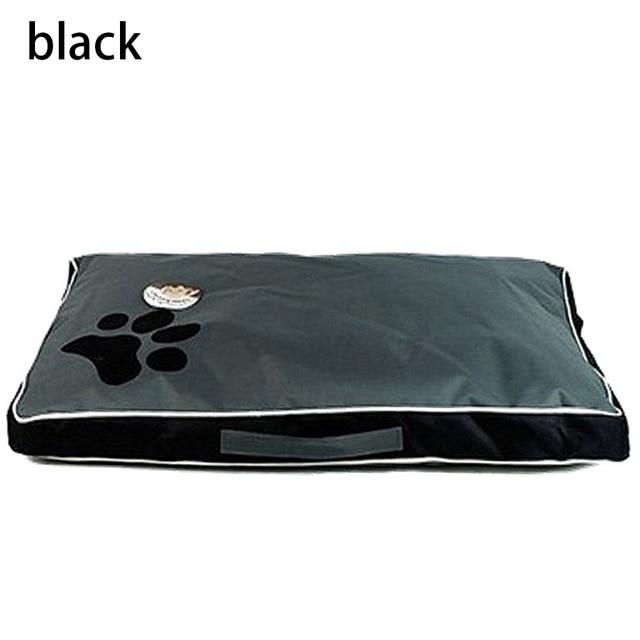 Cushion Kennel Pet Bed Dog Beds & Blankets Pet Clever black M 