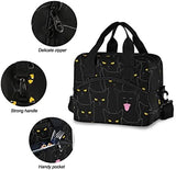 Cute Black Cats Lunch Box Bag Cat Design Bags Pet Clever 