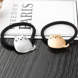 Cute Cartoon Cat Hair Scrunchie Cat Design Accessories Pet Clever 