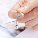 Cute Cat Bell Ring Cat Design Accessories Pet Clever Resizable 