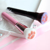 Cute Cat Claw Shape Makeup Brush Cat Design Accessories Pet Clever 