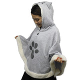 Cute Cat Cloak Hoodies Cat Design Hoodies Pet Clever 