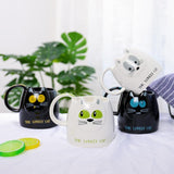 Cute Cat Head Mug Cat Design Mugs Pet Clever 