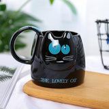 Cute Cat Head Mug Cat Design Mugs Pet Clever 01 