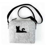 Cute Cat Messenger Bag Cat Pet Clever 