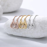 Cute Cat Pendants Necklace Cat Design Accessories Pet Clever 