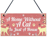 Cute Cat Plaques Cat Design Accessories Pet Clever F 