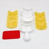 Cute Cat Shape Sushi Mold Cat Design Accessories Pet Clever 