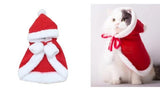 Cute Christmas Pet Disguise Clothes Cat Clothing Pet Clever Hooded Cloak S 