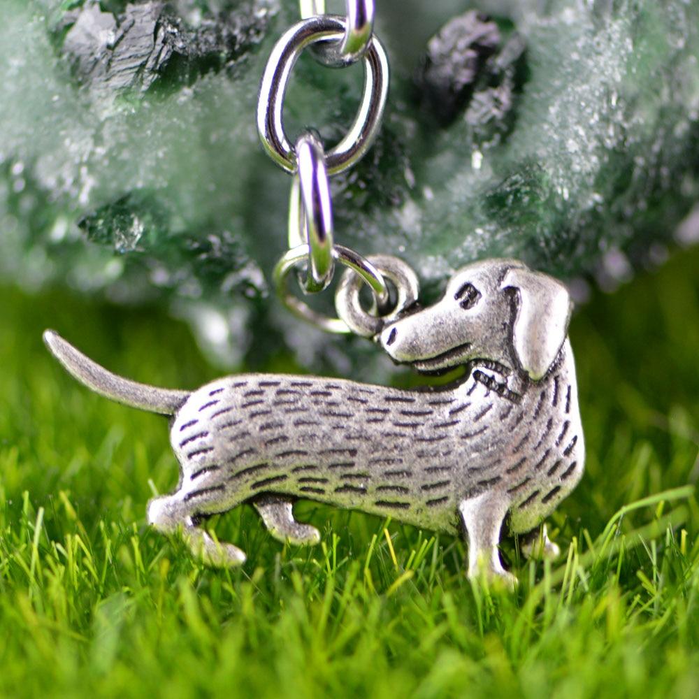 Cute Dachshund Keychain Dog Design Accessories Pet Clever 