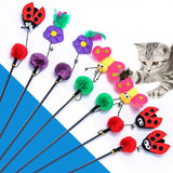 Cute Design Feather Teaser Cat Toy Cat Toys Pet Clever 