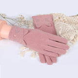 Cute Embroidery Gloves Cat Design Accessories Pet Clever 