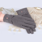 Cute Embroidery Gloves Cat Design Accessories Pet Clever 