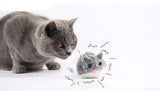 Cute Fat Mouse Cat Chasing Vibration Playing Toy Cat Toys Pet Clever 