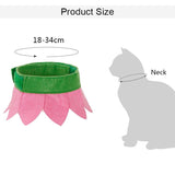 Cute Flowers Collar Dog Leads & Collars Pet Clever 