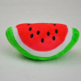 Cute Fruit & Vegetable Squeak Toys Toys Pet Clever watermelon 