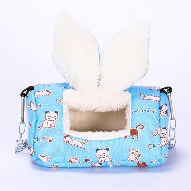 Cute Hamster Nest Hamster Pet Clever blue 